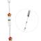 Crystal Lane DIY 7" Lampwork Designer Holiday Glass Bead Strand